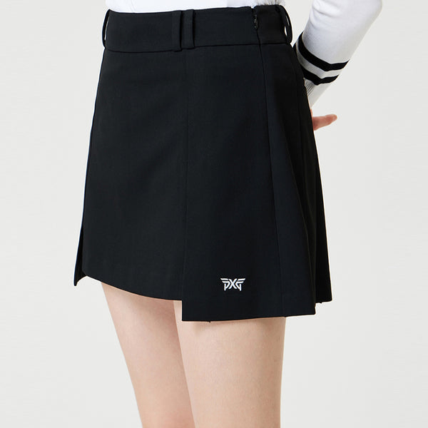 PXG KOREA 2024FW WOMEN HALF PEATED SKIRT