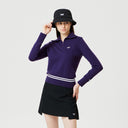 PXG KOREA WOMEN HALF ZIP-UP SWEATER
