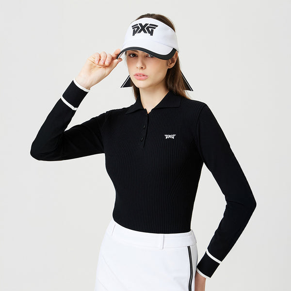 PXG KOREA 2024FW WOMEN RIBBED SWEATER
