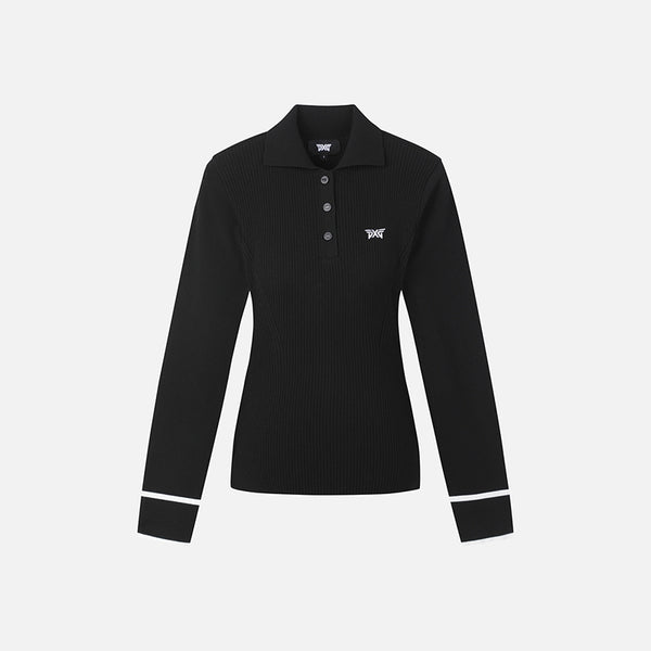 PXG KOREA 2024FW WOMEN RIBBED SWEATER