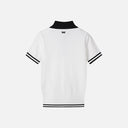 PXG KOREA WOMEN COLLARED SHORT SLEEVE KNIT