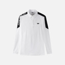 PXG KOREA Men Color Blocked Collar Long-Sleeve