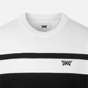 PXG KOREA Men Color Blocked Round Neck Sweater