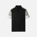 PXG KOREA MEN KNITTED POINT COLLAR SHORT-SLEEVE