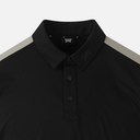 PXG KOREA MEN KNITTED POINT COLLAR SHORT-SLEEVE