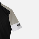 PXG KOREA MEN KNITTED POINT COLLAR SHORT-SLEEVE