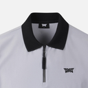 PXG KOREA Men Logo Point Collar Short-Sleeve