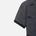 PXG KOREA Men Pattern Collared Short Sleeve Sweater