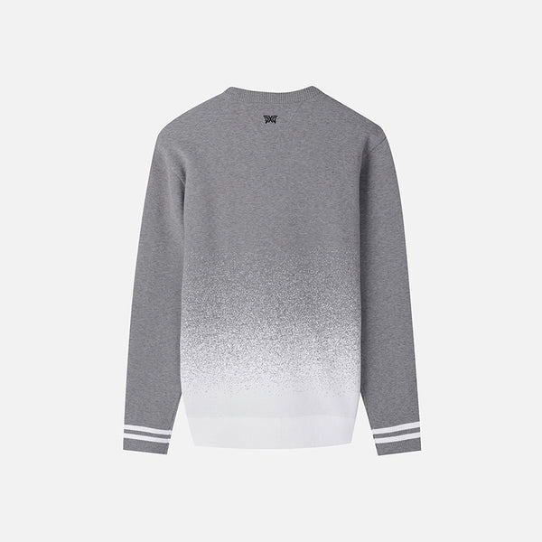 PXG KOREA MEN SP PATTERN ROUND PULLOVER KNIT