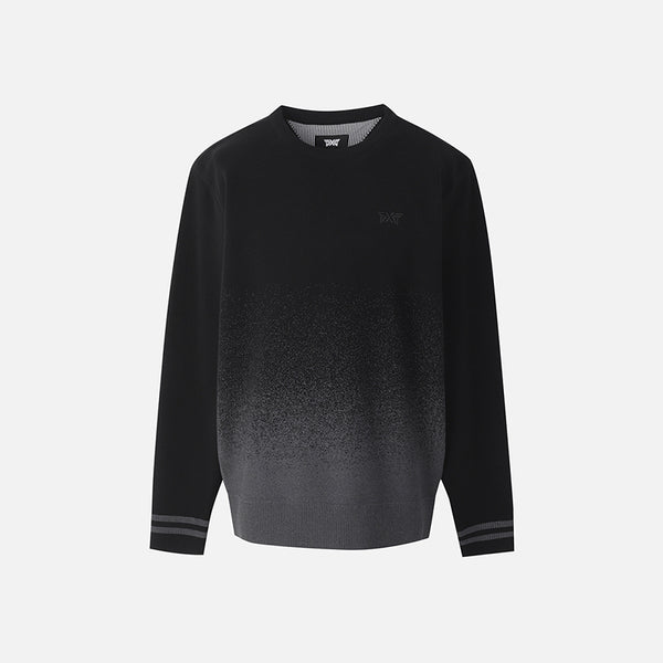 PXG KOREA MEN SP PATTERN ROUND PULLOVER KNIT