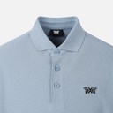 PXG KOREA Men Collared Short Sleeve Sweater