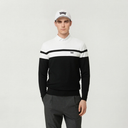 PXG KOREA Men Color Blocked Round Neck Sweater