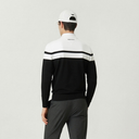 PXG KOREA Men Color Blocked Round Neck Sweater