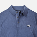 PXG KOREA Men Two Tone Collared Short Sleeve Sweater