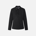 PXG KOREA WOMEN BUTTON COLLAR LS T-SHIRT