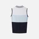 PXG KOREA WOMEN COLOR BLOCK KNIT VEST