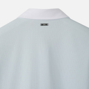 PXG KOREA WOMEN COLOR BLOCK MIDDLE SLEEVE POLO SHORT-SLEEVE