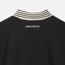 PXG KOREA WOMEN KNIT HYBRID COLLARED SHORT-SLEEVE