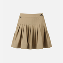 PXG KOREA Women Logo Band Pleated Skirt