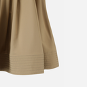 PXG KOREA Women Logo Band Pleated Skirt