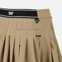 PXG KOREA Women Logo Band Pleated Skirt