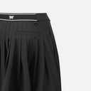 PXG KOREA Women Logo Band Pleated Skirt