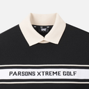 PXG KOREA Women Logo Point Collared Long-Sleeve