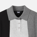 PXG KOREA Women Short Sleeve Collared Sweater