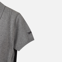 PXG KOREA Women Short Sleeve Collared Sweater