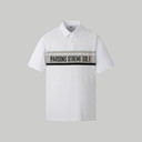 PXG KOREA MEN KNIT HYBRID COLLAR SHORT-SLEEVE