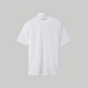 PXG KOREA MEN KNIT HYBRID COLLAR SHORT-SLEEVE