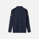 PXG KOREA Men Knitted Point Collar Long-Sleeve