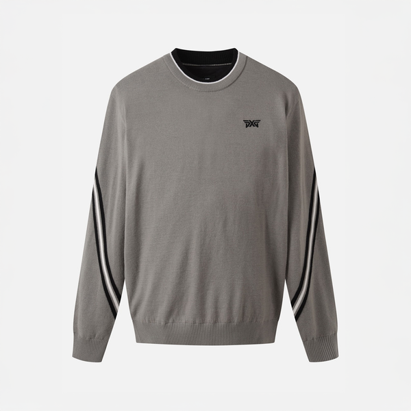 PXG KOREA MEN WINTER ROUND WINDPROOF SWEATER