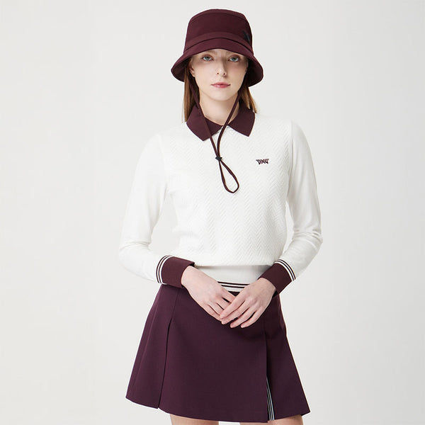 PXG KOREA WOMEN COLLARED POINT SWEATER