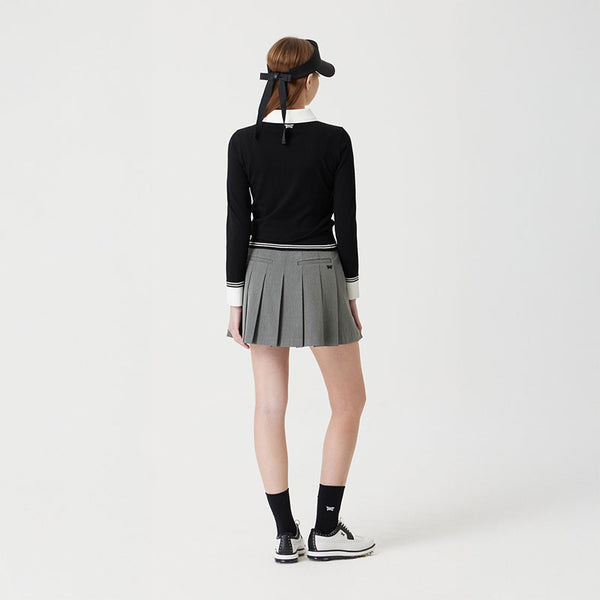 PXG KOREA WOMEN COLLARED POINT SWEATER