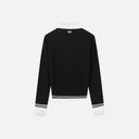 PXG KOREA Women Collared Point Sweater