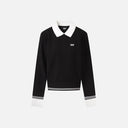 PXG KOREA Women Collared Point Sweater