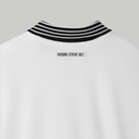 PXG KOREA WOMEN KNIT HYBRID COLLARED SHORT-SLEEVE