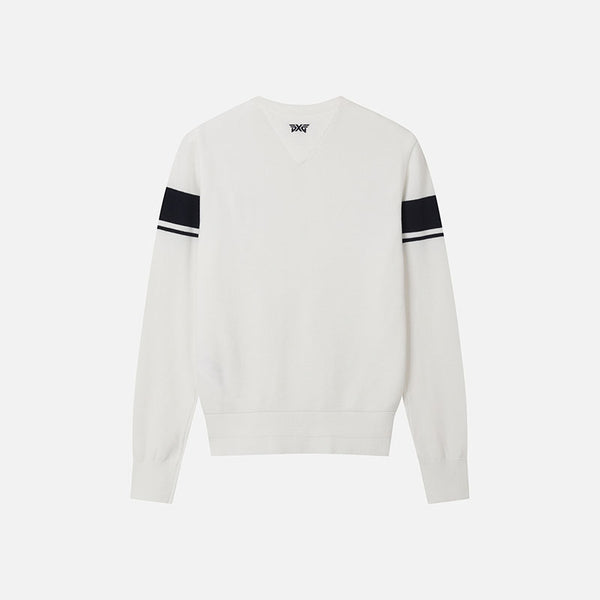 PXG KOREA WOMEN LINE POINT SWEATER
