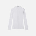 PXG KOREA Women Scarf Collar Long Sleeve