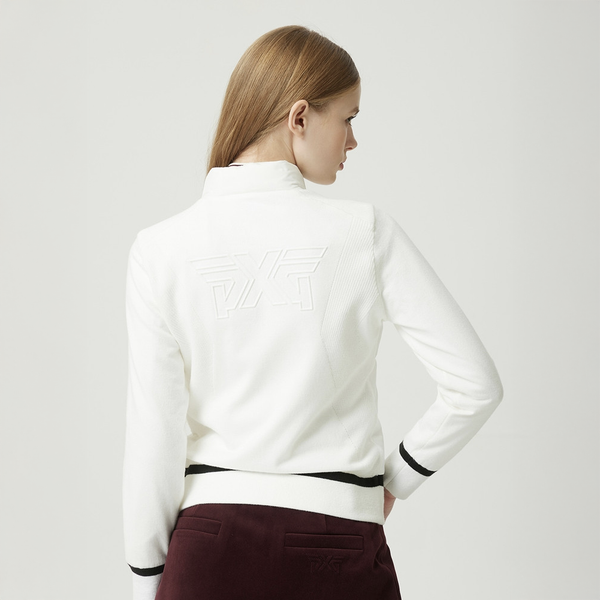 PXG KOREA WOMEN WINTER WINTER KNIT HYBRID SWING DOWN JACKET