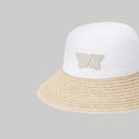 PXG KOREA Women Colorblock Raffia Hat