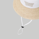 PXG KOREA Women Colorblock Raffia Hat