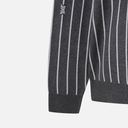 PXG Korea Men Stripe Pattern Collar-Layered Sweater