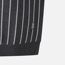 PXG Korea Men Stripe Pattern Collar-Layered Sweater