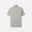PXG Korea Men Stripe Pattern Collar Short-Sleeve