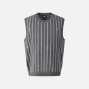 PXG Korea Men Stripe Pattern Sweater Vest