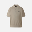 PXG Korea Men Textured Short-Sleeved Sweater