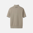PXG Korea Men Textured Short-Sleeved Sweater