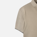 PXG Korea Men Textured Short-Sleeved Sweater